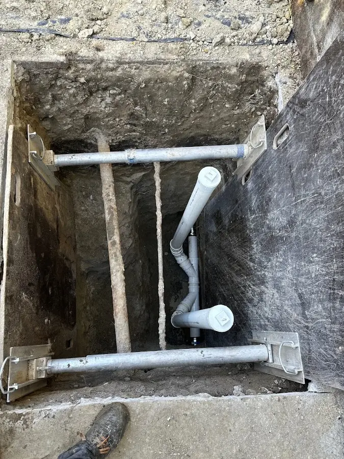 Experienced plumber completing Gas Line Repair work in Buckhall